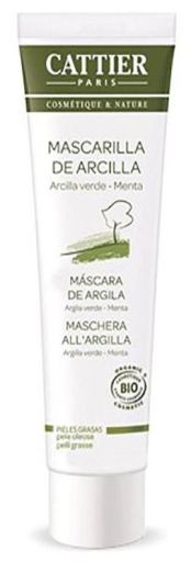 Cattier Masque visage &agrave; l'argile verte 100 ml