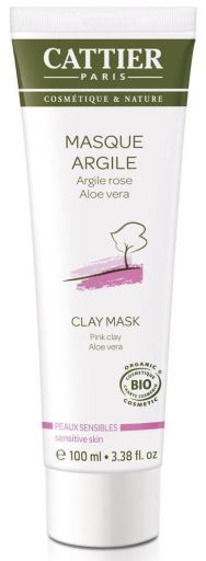 Cattier Masque facial &agrave; l'argile violette 100 ml