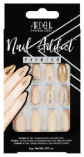 Nail Addict Faux ongles nus orn&eacute;s de bijoux