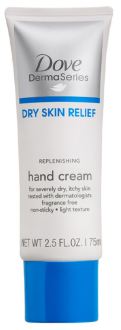 Dove Cr&egrave;me r&eacute;paratrice pour les mains DermaSeries 75 ml