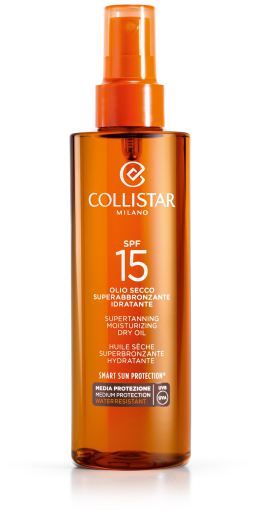 Collistar Huile Super S&egrave;che Bronzante SPF 15 200 ml