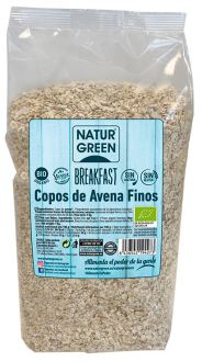 Naturgreen Flocons d'Avoine Fins Bio 1 Kg