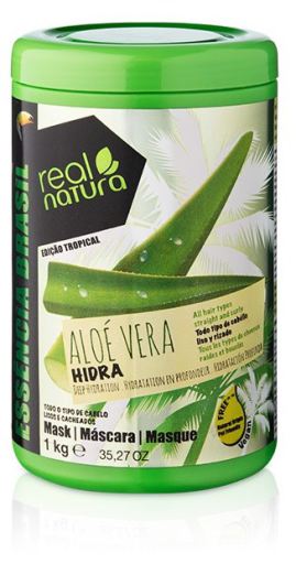 Real Natura Masque capillaire sans sel Alo&eacute; Vera Hydra 1 Kg
