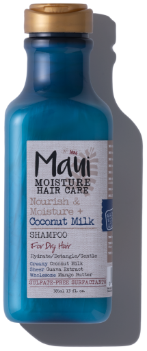 Maui Shampooing nourrissant et hydratant au lait de coco 385 ml