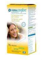 Tampons r&eacute;guliers 100 % coton, 16 pi&egrave;ces