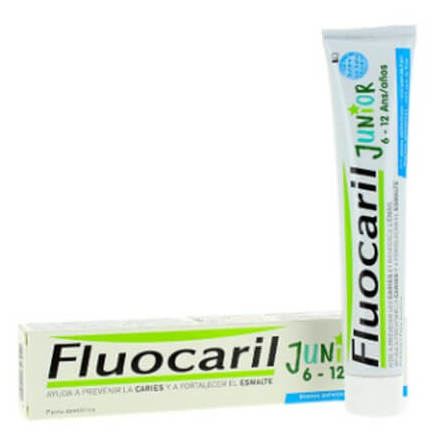 Fluocaril Dentifrice Gel Junior 6-12 Bulles 75 ml