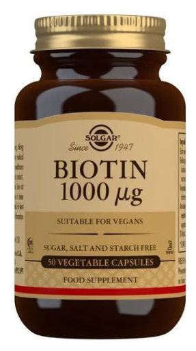 Solgar Biotine 1000 mcg 50 vcaps