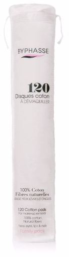 Byphasse Disques de coton d&eacute;maquillants 120 unit&eacute;s