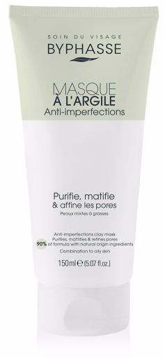 Byphasse Masque Anti-Imperfections &agrave; l'Argile 150 ml