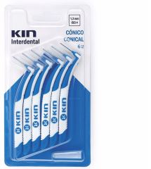 Set de brossettes interdentaires coniques 1,3 mm 6 unit&eacute;s