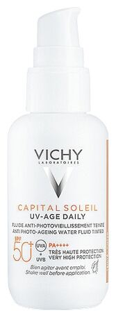Vichy Capital Soleil UV Age Protecteur Quotidien avec Couleur SPF 50+ 40 ml