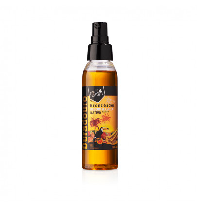 Huile de bronzage corporel &agrave; l'urucum