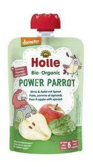 Holle Potito Poire Pomme aux &Eacute;pinards +6 Mois 100 g