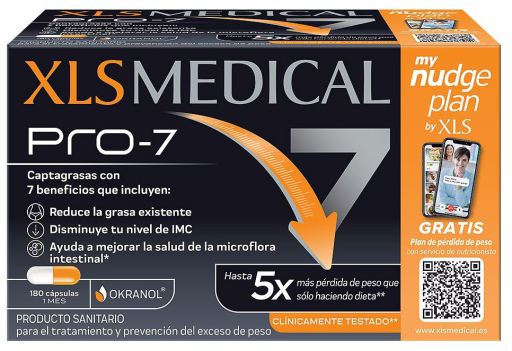 XLS Medical XL-s Pro 7 Nudge 180 comprim&eacute;s