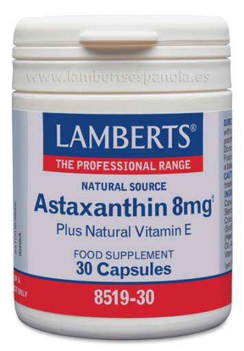 Astaxanthine Avec Vitamine E 8 Mg 30 unit&eacute;s
