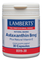 Astaxanthine Avec Vitamine E 8 Mg 30 unit&eacute;s