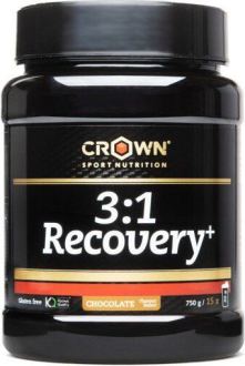 Crown Sport Nutrition Muscle Recovery 3 en 1 Recovery+Whey Isolate Chocolat 750 gr