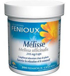 Fenioux M&eacute;lisse 210 mg 200 G&eacute;lules