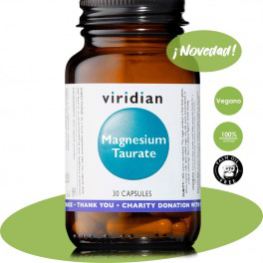 Viridian Taurate de magn&eacute;sium 30 g&eacute;lules v&eacute;g&eacute;tales