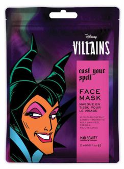 Mad Beauty Masque facial mal&eacute;fique M&eacute;chants de Disney 25 ml
