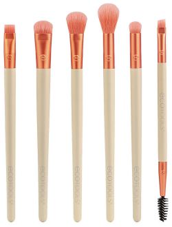 EcoTools Ensemble de pinceaux Fire Fiery Eyes 6 pi&egrave;ces
