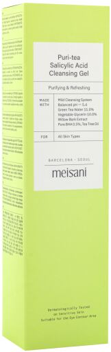 Puri-Tea Gel Nettoyant &agrave; l'Acide Salicylique 150 ml