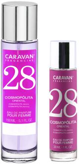 Caravan Fragancias Coffret Eau de Parfum Femme N28 150 ml + 1 Pi&egrave;ce