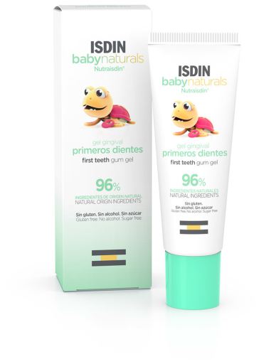 Isdin Gel gingival Babynaturals Nutraisdin pour premi&egrave;res dents, 30 ml