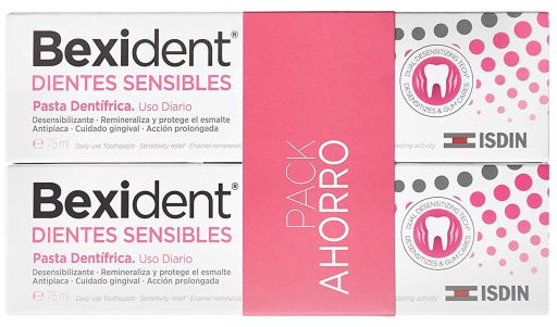 Isdin Bexident Dentifrice Dents Sensibles 2 x 75 ml