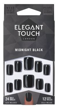 Elegant Touch Squoval Faux Ongles 24 unit&eacute;s