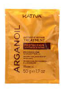 Kativa Masque de traitement r&eacute;parateur intensif &agrave; l'huile d'argan 50 gr