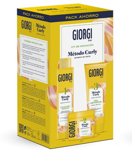 Giorgi Line Curly Method Starter Kit 3 Pi&egrave;ces