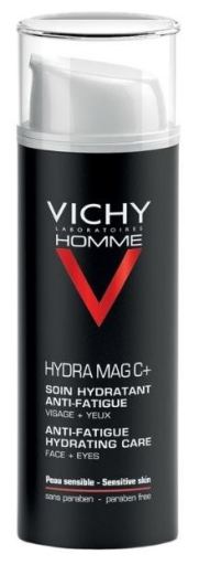 Vichy Homme Hydra Mag C+ Soin hydratant anti-fatigue yeux et visage 50 ml