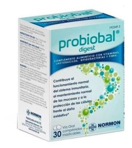 Normon Probiobal Digest Adulte 30 Comprim&eacute;s