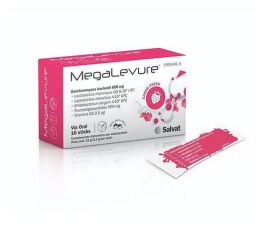 Salvat Megalevure Fraise 10 b&acirc;tonnets