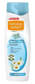 Natural Honey Wash&Go shampoing pour cheveux normaux 400 ml