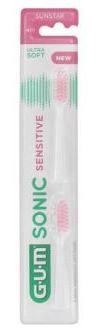 Brosse &agrave; dents Sonic Sensitive de rechange, 2 unit&eacute;s