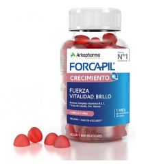 Forcapil Croissance des Cheveux 60 Bonbons G&eacute;lifi&eacute;s