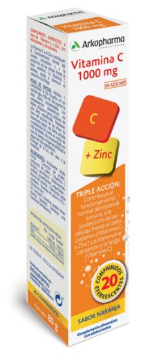 Arkopharma Arkovital Vitamine C et D3 1000 mg 