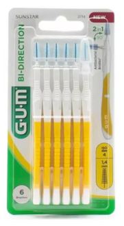 Brosse interdentaire bidirectionnelle 1,4 mm 6 unit&eacute;s