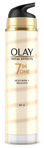 Total Effects 7 en 1 Cr&egrave;me + S&eacute;rum Duo SPF 20