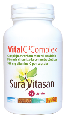 Sura Vitasan Complexe Vital C8 45 G&eacute;lules