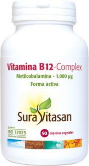 Complexe de vitamine B12 90 g&eacute;lules
