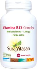 Complexe de vitamine B12 90 gélules Complexe de vitamine B12 90 gélules