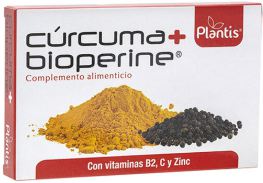 Plantis Curcuma + Bioperine 60 G&eacute;lules