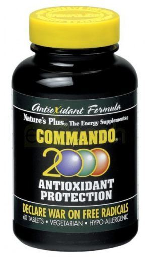 NaturesPlus Commando 2000 Antioxydant 60 comprim&eacute;s