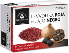 El Naturalista Riz rouge ferment&eacute; + ail noir 60 capsules