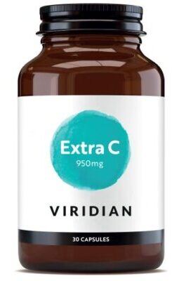 Viridian Vitamine C suppl&eacute;mentaire 950 mg 30 g&eacute;lules