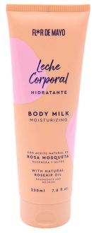 Flor de Mayo Lait corporel &agrave; la rose musqu&eacute;e 230 ml