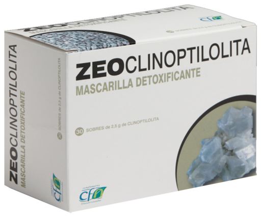 CFN Masque D&eacute;toxifiant Z&eacute;oclinoptilolite 30 Enveloppes